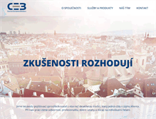 Tablet Screenshot of cz-ceb.com